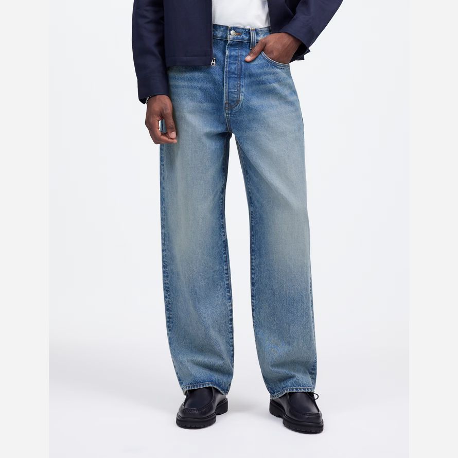 azul madewell los de pierna ancha mens jeans