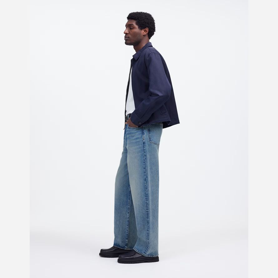 azul madewell los de pierna ancha mens jeans