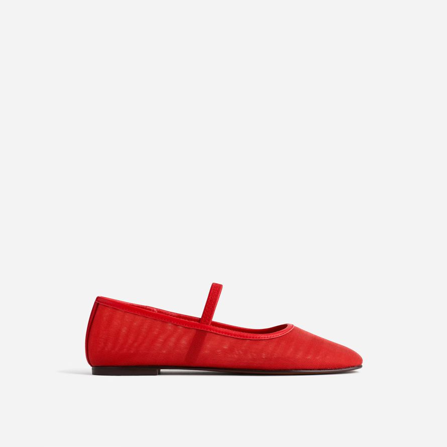 rojo madewell la greta womens ballet plana