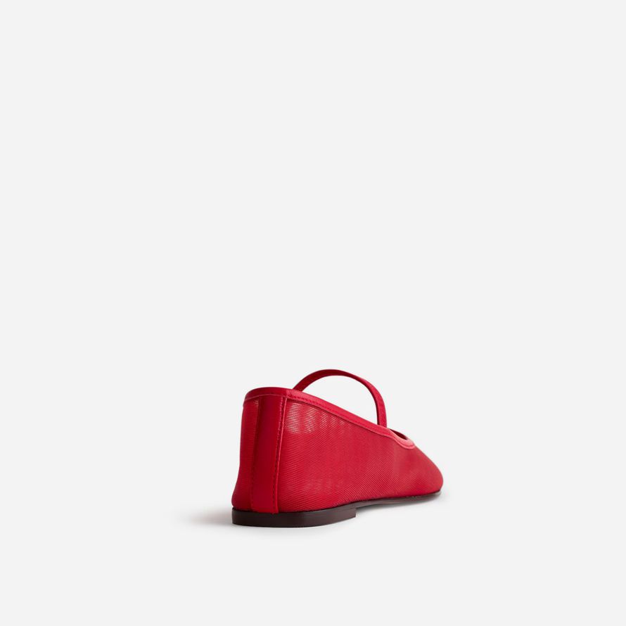 rojo madewell la greta womens ballet plana